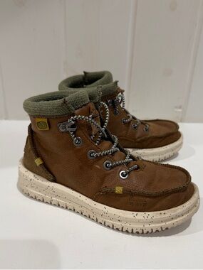 Hey Dude Bradley Boot Youth Walnut